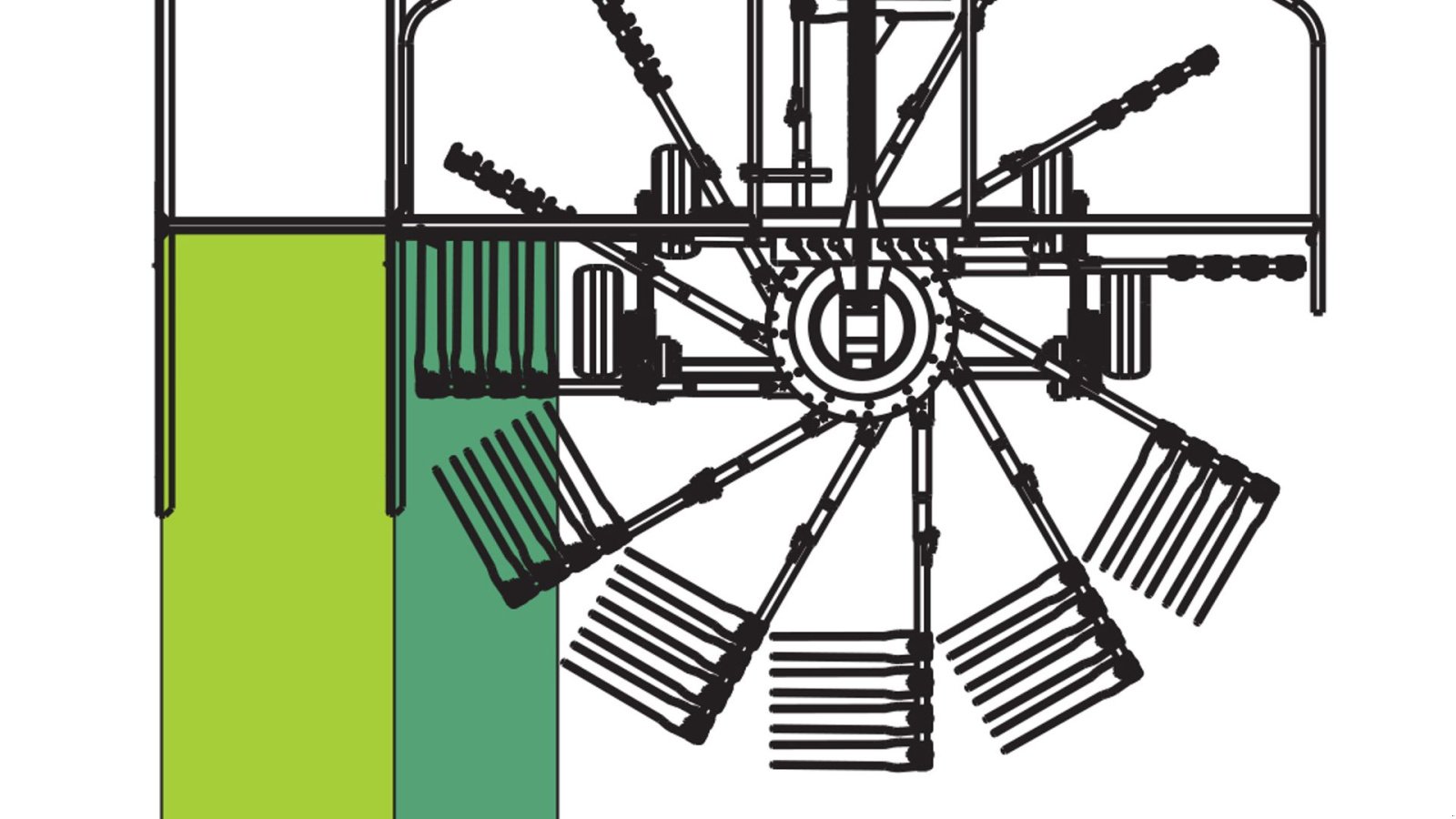 Schwader typu SIP STAR 430 SIP STAR R 430|12, Gebrauchtmaschine v Tarm (Obrázek 4)